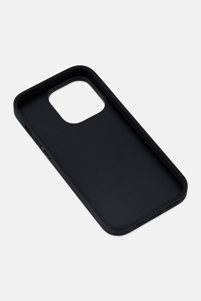 U.S. Polo Assn. Leather Case With Stitched Lines Double Line iPhone 14 Pro, Navy  - Image 4