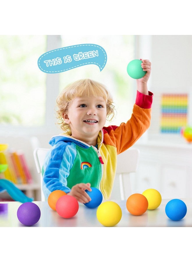 Gejoy Gejoy 24 Pieces Soft Foam Balls Bulk Lightweight Mini Balls for Safe Indoor Toys Fun Assorted Colors Sponge Balls Birthday Party Favors Bag Gifts for Boys and Girls(2.36 Inch)  - Image 3