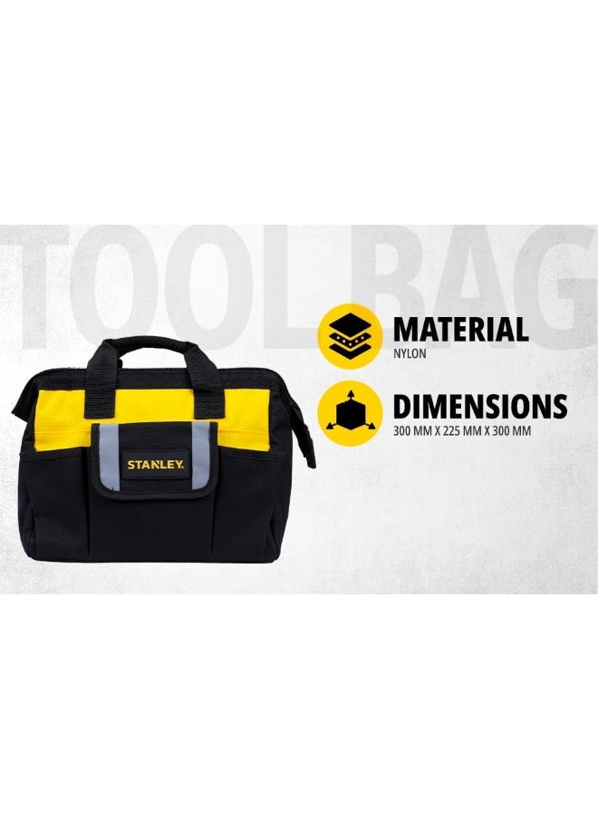 Stanley - Tool Bag By Stanley, Black, Stst512114 - Image 1