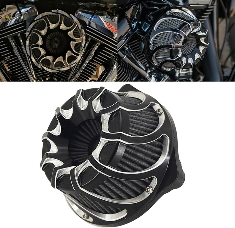 QASULER Motorcycle CNC Air Filter Cleaner - Image 4