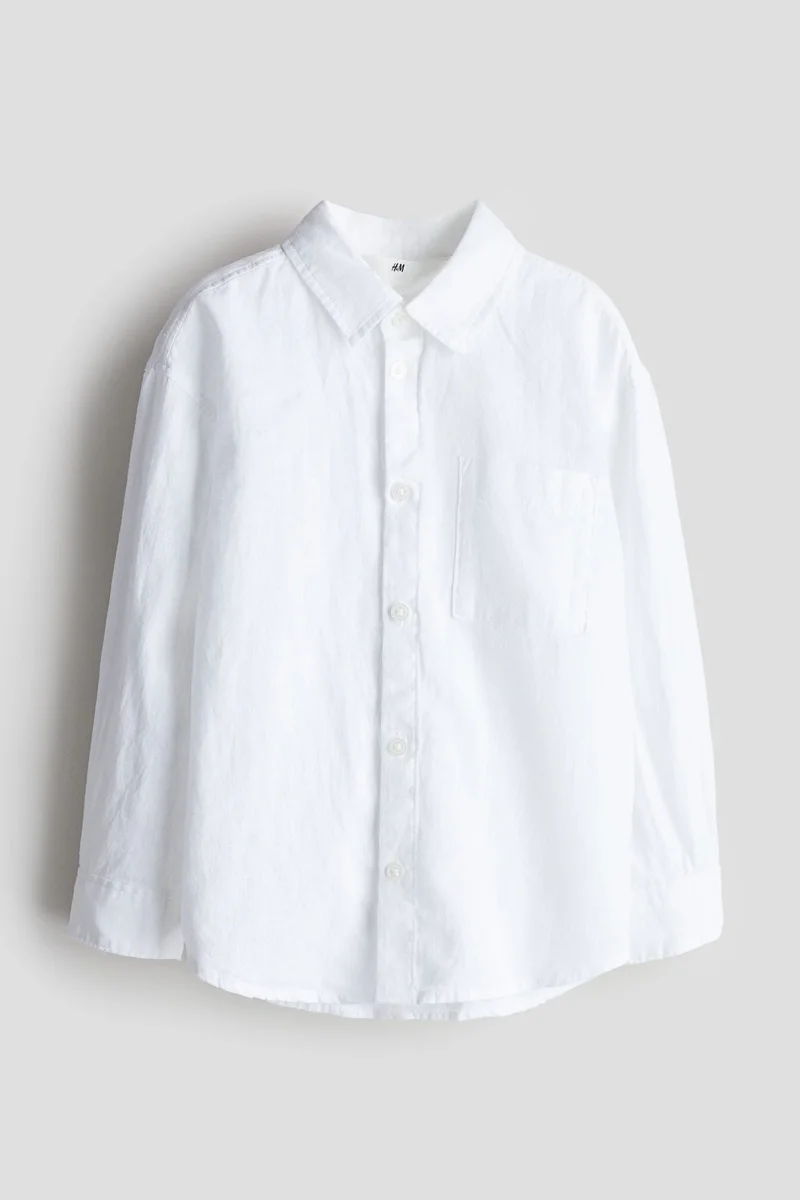 H&M Linen-blend shirt