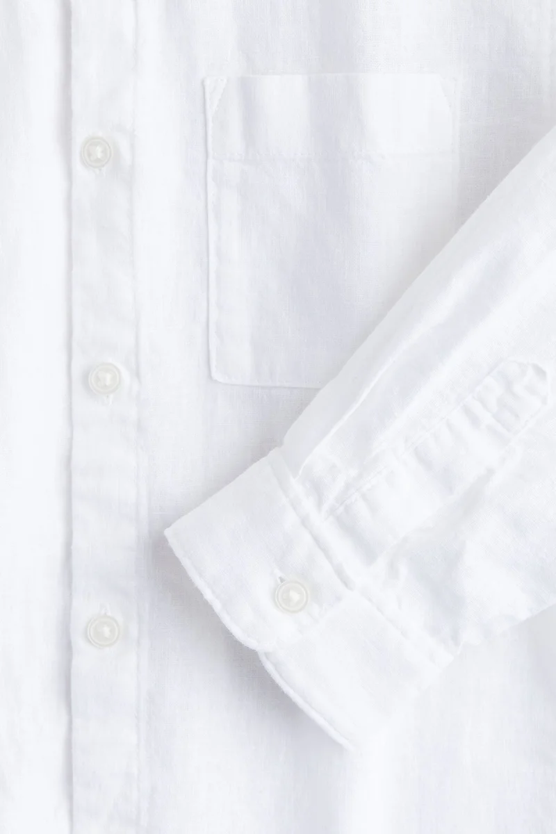 H&M Linen-blend shirt