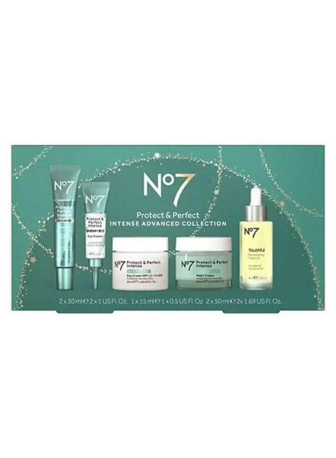 Boots No.7 No7 Protect & Perfect Intense Advanced Collection Gift Set of 5 - Image 1