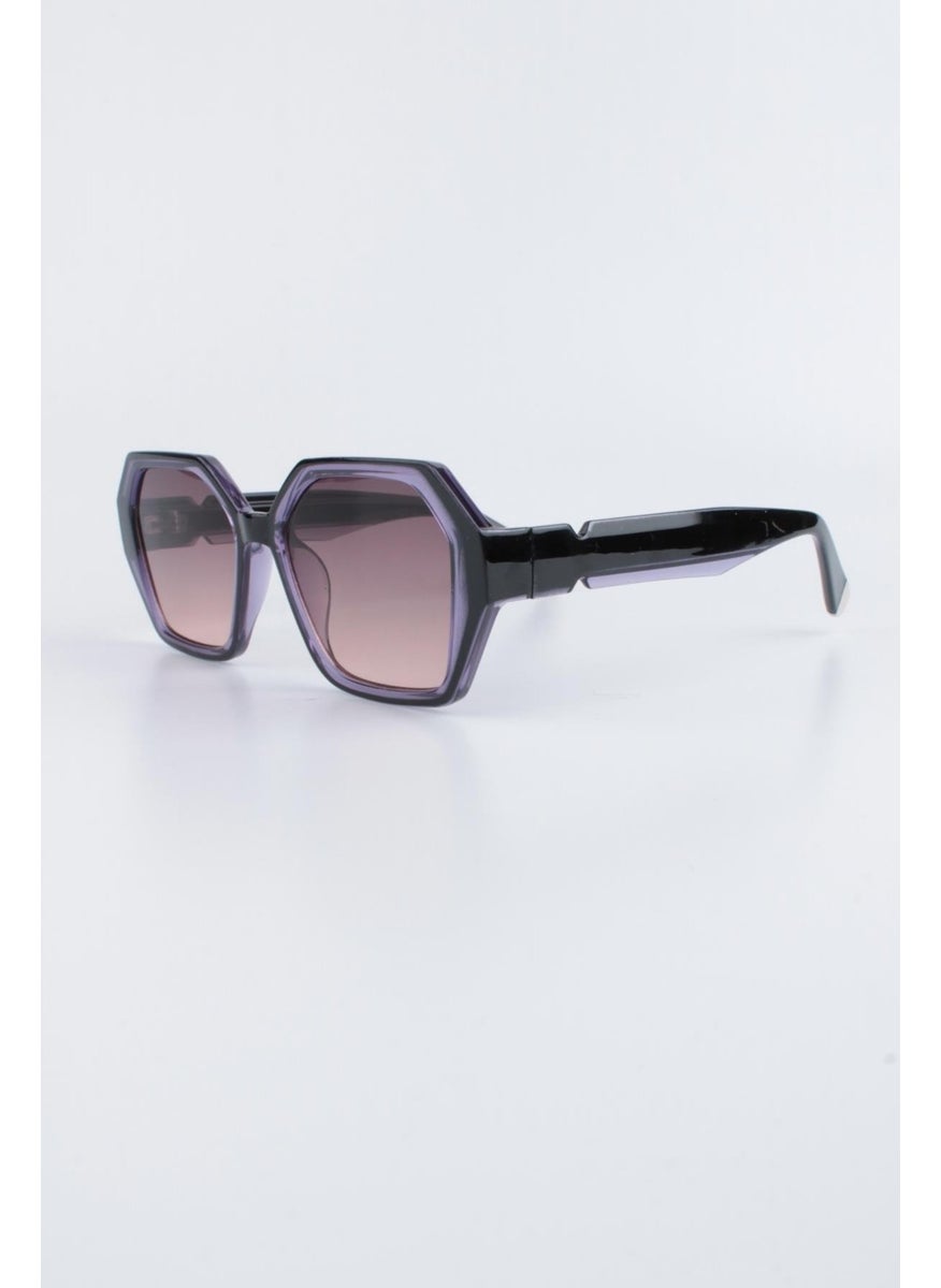 La Viva Women's Purple UV 400 Protection Women's Sunglasses 23LV2179R05 