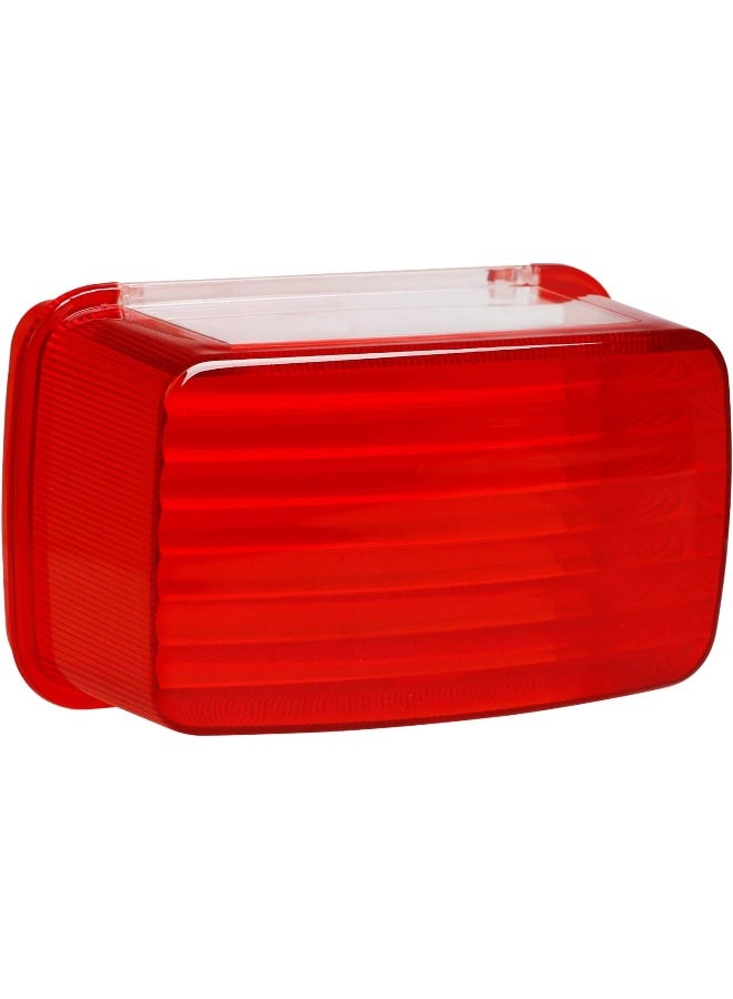NTHREEAUTO Rear Tail Light Lens Red Motorcycle Taillight Cover Compatible with Yamaha Grizzly Kodiak Bigbear Bruin Rhino 450 660 - Image 1