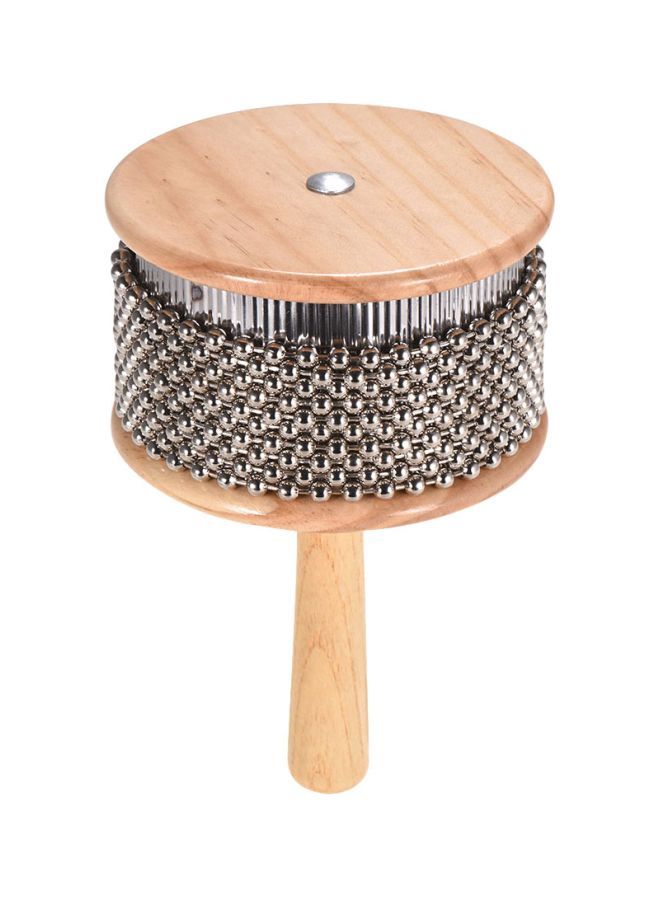 NIBEMINENT Wooden Beaded Cabasa Percussion - Image 1