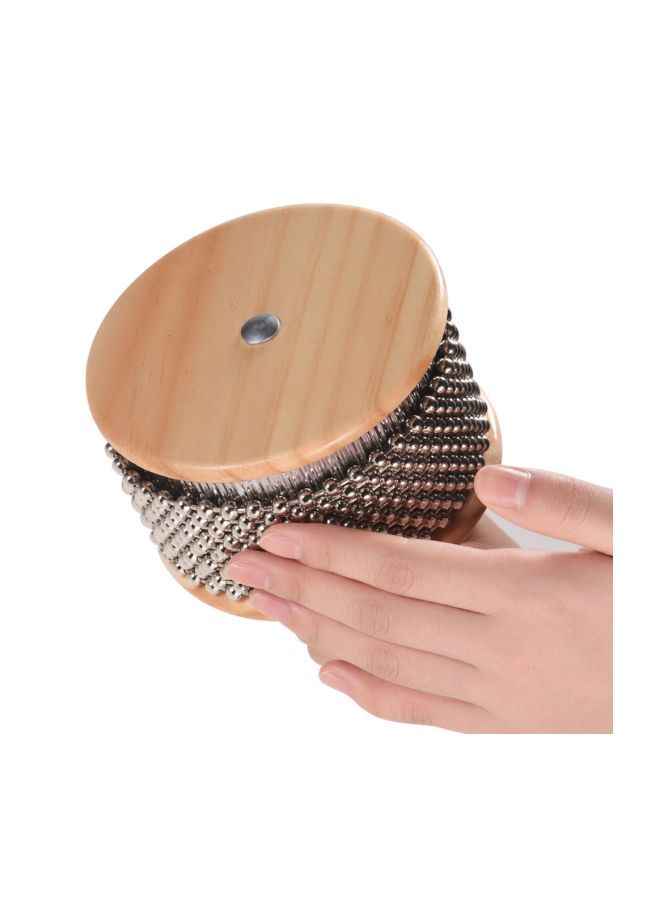 NIBEMINENT Wooden Beaded Cabasa Percussion - Image 3