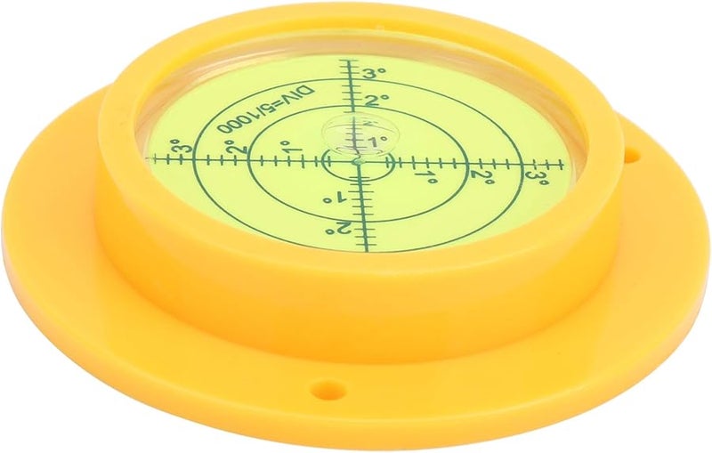 90x17mm Round Bubble Level with Scale ABS Construction for Camera Platform Balance High Accuracy Portable - Image 4