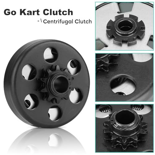 SEHNSUCHT Go Kart Clutch 3/4 Bore 10T with #40/41/420 Chain, for Predator 212 Centrifugal Clutch Fit for Minibike MB165 & MB200 and Honda Cloned Engines GC160, GC190, GX120, GX140, GX160, GX200. Up to 2-6.5HP - Image 4