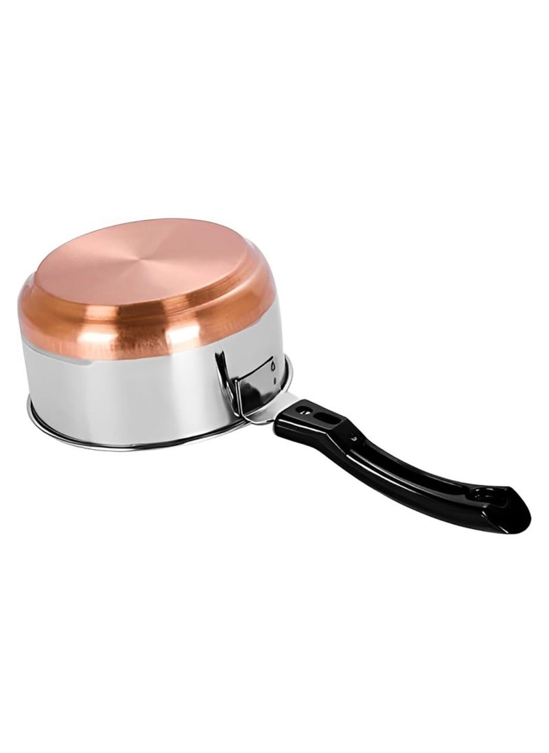 BLACKSTONE Stainless Steel Copper Base Saucepan with Handle 16cm  - Image 4
