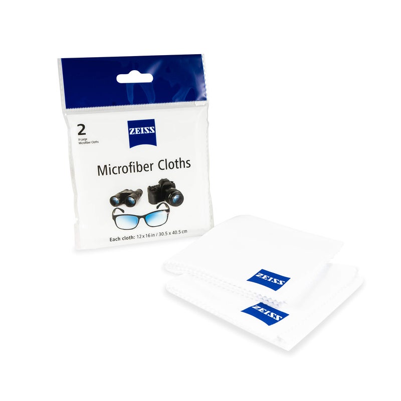 Zeiss ZEISS Microfiber Lens Cleaning Cloth (Pack of 2) Jumbo Size  - Image 3