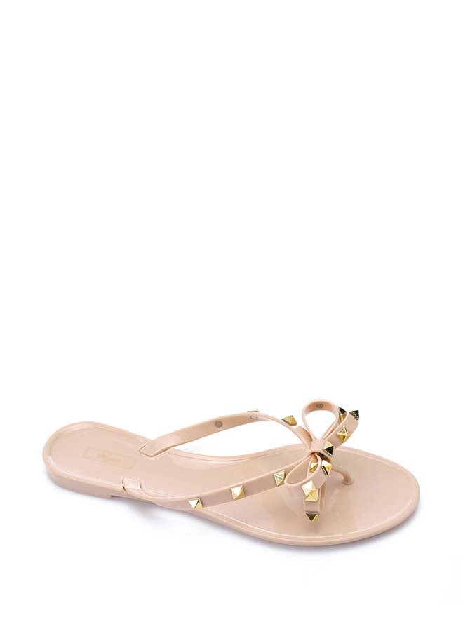 DejaVu One Thong Nude Slipper  - Image 5