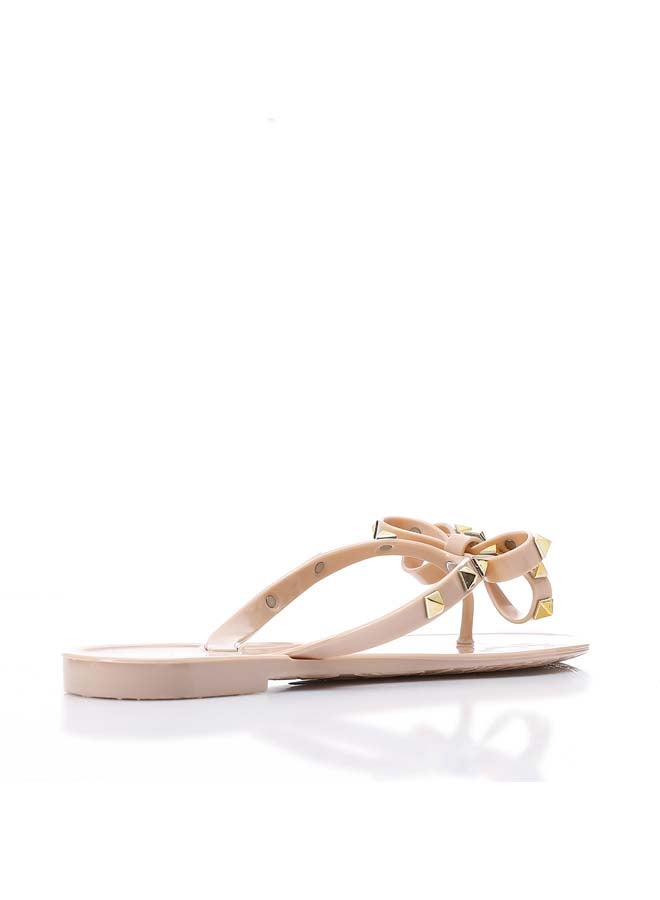 DejaVu One Thong Nude Slipper  - Image 2