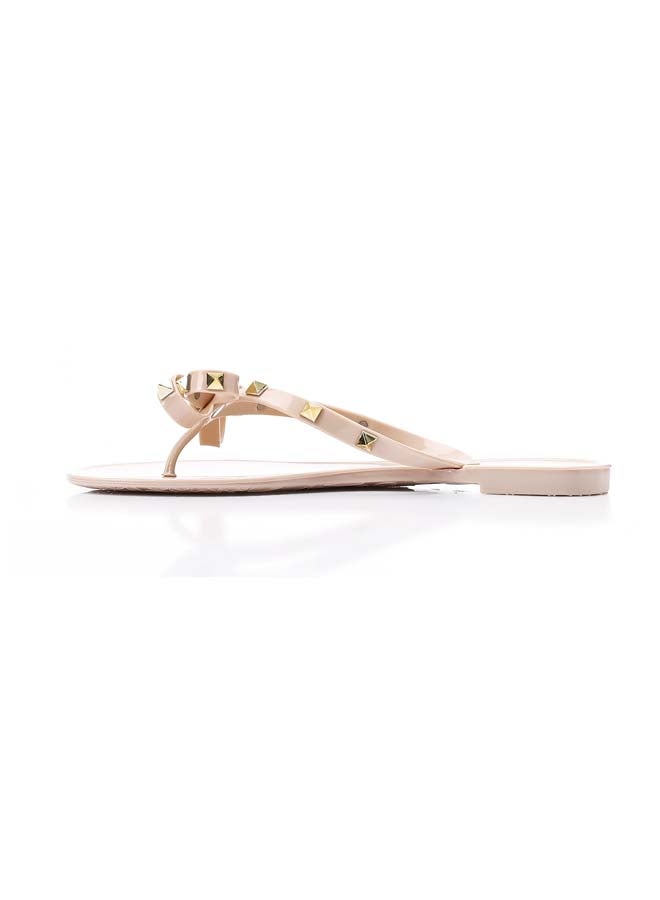 DejaVu One Thong Nude Slipper  - Image 3