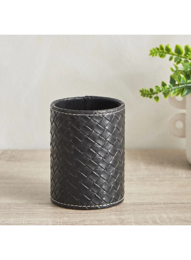 Home Box Hbso Nordic Leather Pen Holder - 8.5X10.5 Cm