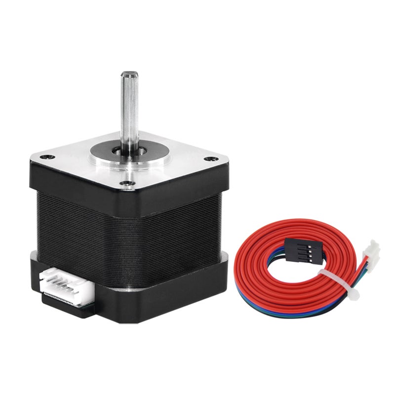Nema 17 Stepper Motor 42.3*42.3*38mm 1.8° Step Angle Stable High Torque 42 Stepper Motor - Low Noise Stepping Motor for 3D Printer Machinery Equipment - Image 2