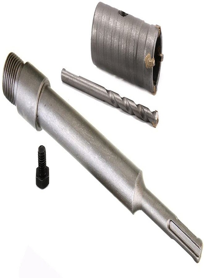 Inditrust Sds Shank Concrete Wall Drill Bit Hole Saw Cutter, 300 Mm Connecting Rod (30mm bit 300mm rod) - Image 1