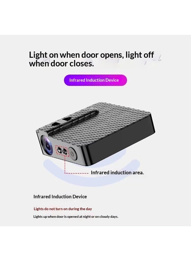 2PCS Angel Wings Welcome Light – Car Door Courtesy Projection Lamp, LED Atmosphere Light, Auto Door Shadow Light Decoration - Image 2