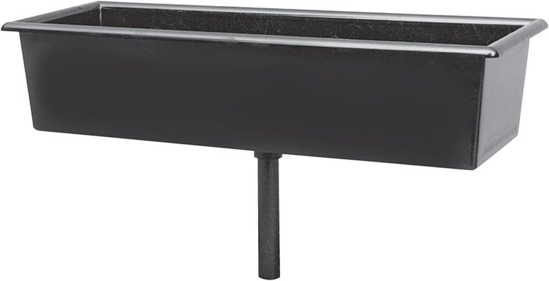 Spill-Stop 13-760 Bar Drain Tray, Durable Black Plastic, Large 14" x 5" x 3", Fits Standard Bar Sinks, Includes Drain Extension Tube, Made in USA - Image 1