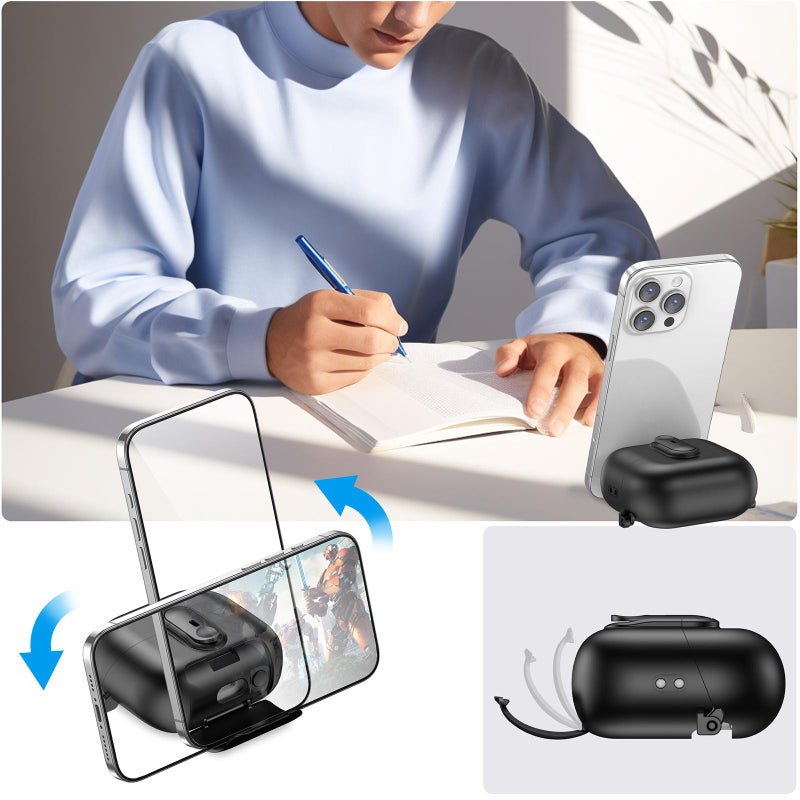 إيروريكس حافظة سماعات أذن لاسلكية من قطعة واحدة مزودة بحبل لسماعات سامسونج جالاكسي بودز 3 / بودز 3 برو (أرجواني) - Image 3