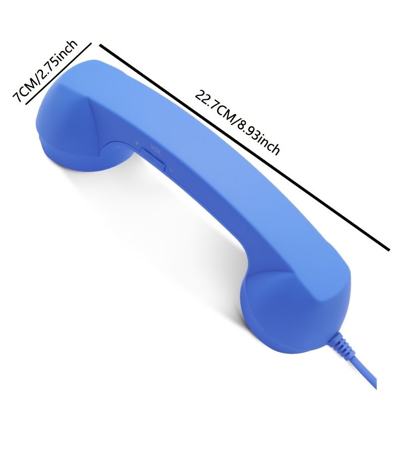2026 Soccer Fan Phone Handset Sky Blue Retro External Receiver For Party Supplies - Image 2