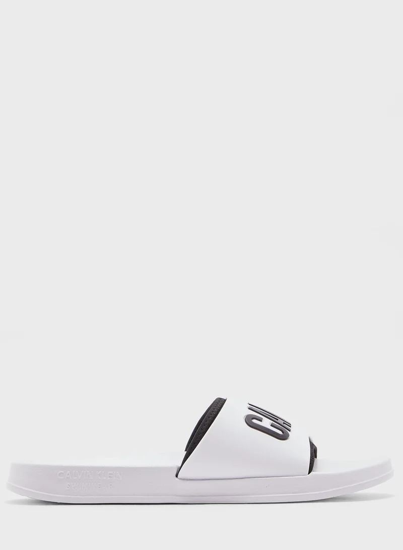 CALVIN KLEIN Logo Slides