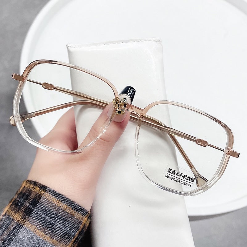 New Fashion Tiktok Live Popular Anti-Blue Light Presbyopic Glasses All-Match Starry Sky Plain Glasses Middle-Aged And Elderly Presbyopic Glasses - Image 2
