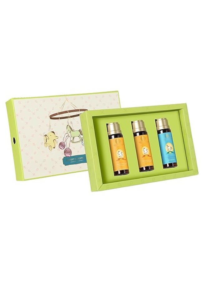 Forest Essentials Baby Care Mini Gift Box Dasapushpadi | Ayurvedic Skincare & Haircare Set for a Newborn Baby | Thoughtful Baby Shower Gift Set - Image 1