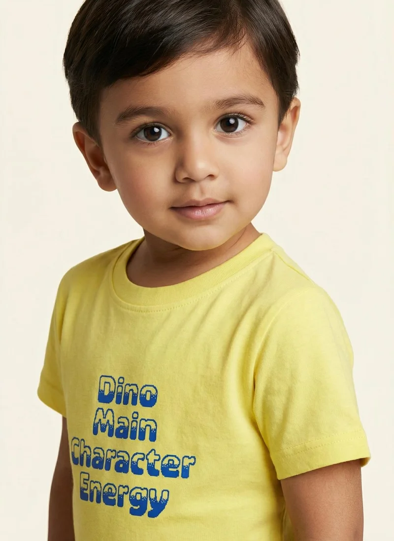 Nautinati  Nautinati Boys' 100% Cotton Pack of 3 Gaming Print Crew Neck T-shirts for Men | Best Price UAE