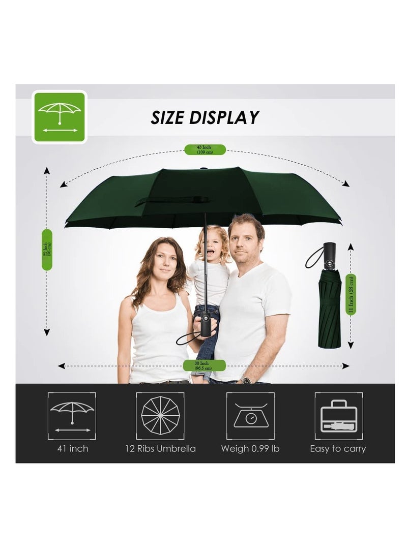 Barakah Umbrella - Umbrella for Men, Umberallas for Rain Big Size Men, Windproof Umberalla Large for Man,Women,Kids,Girls,Boys，with Auto Open and Close - Image 3