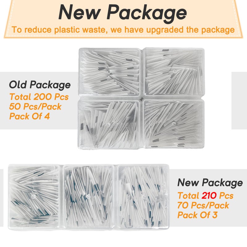 eyxformula 200 Count Dental Floss Picks Individually Wrapped, Eyxformula Oral Care Flossers for Adults & Kids, Travel Dental Picks for Teeth Cleaning, Tight Spaces Cleaning, Plaque Remover(4 Pack) - Image 2