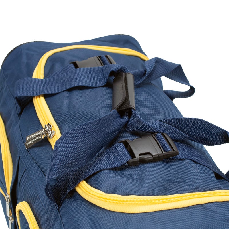 Rockland Rolling Duffel Bag, Navy, 40-Inch - Image 3
