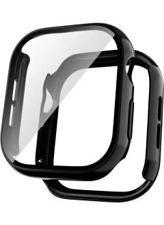 Mi7a Apple Watch Series 10 Compatible 42/46 mm Screen Protector Case Black  - Image 3
