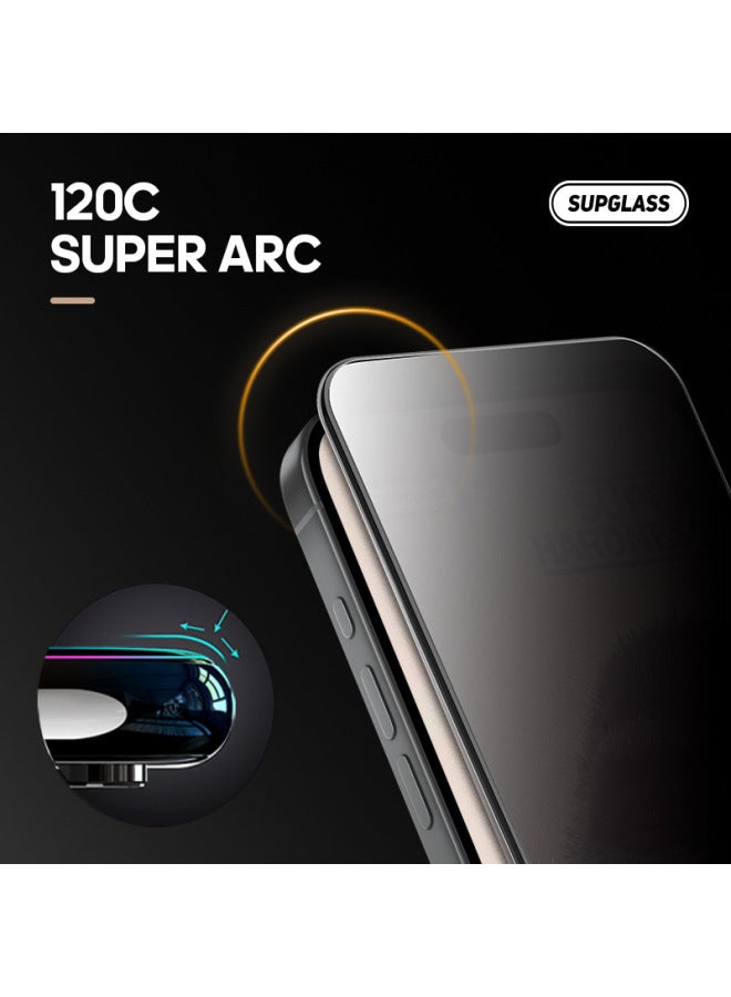 Supglass For Apple Anti-peep Tempered Film For Iphone14 Series Anti-fingerprint Full UK Packaging For Foreign Trade-Color:For Iphone 14 Plus-Dimensions:19.6*10*1.5cm
