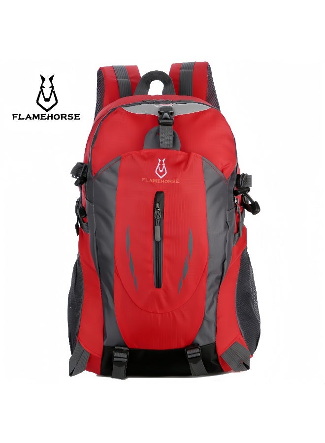 FLAMEHORSE Upgraded Mountaineering Bag Travel Backpack Outdoor Backpack Leisure Sports Bag Waterproof Backpack - Image 1