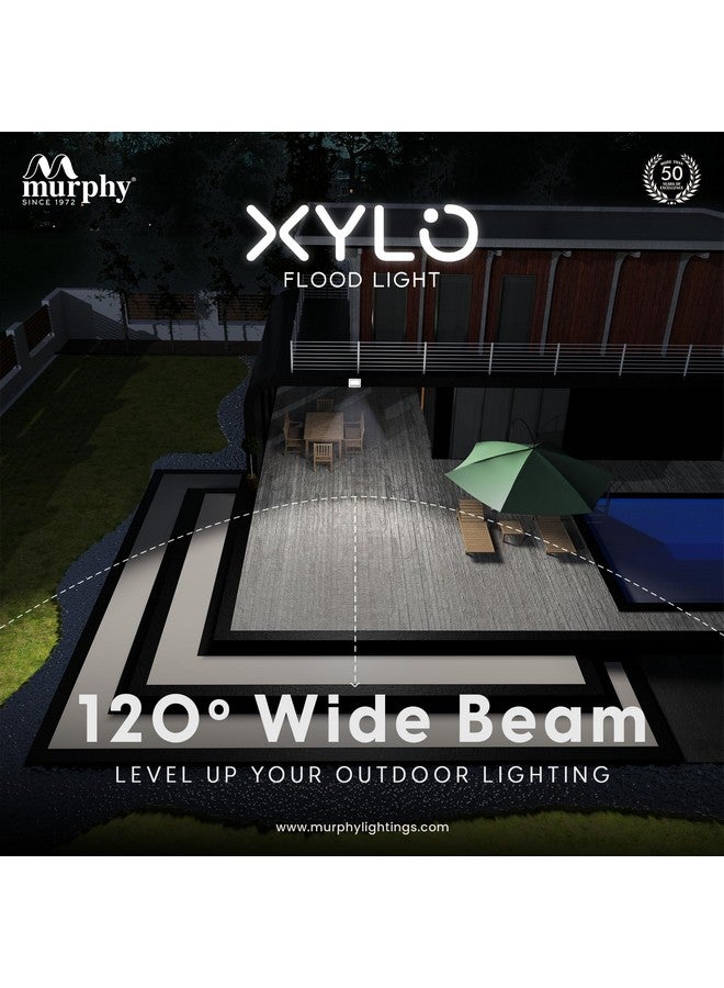 Murphy Xylo LED 20W IP-65 BIS Approved Waterproof Outdoor Flood Light, Cool White, Pack of 2 - Image 3
