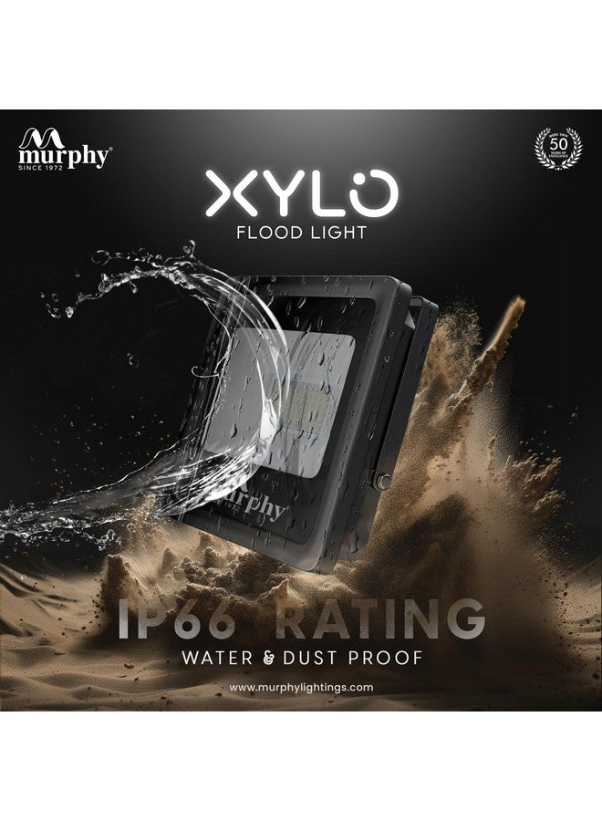 Murphy Xylo LED 20W IP-65 BIS Approved Waterproof Outdoor Flood Light, Cool White, Pack of 2 - Image 4