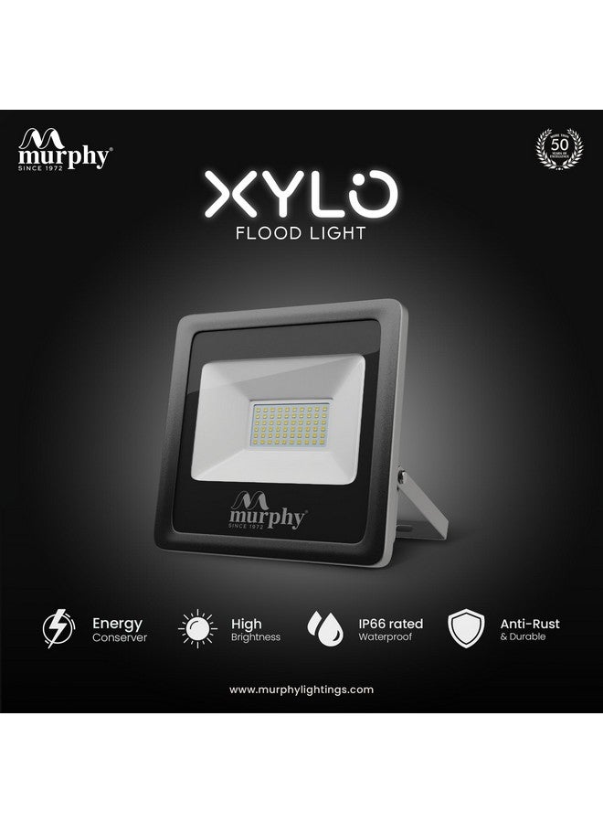 Murphy Xylo LED 20W IP-65 BIS Approved Waterproof Outdoor Flood Light, Cool White, Pack of 2 - Image 2