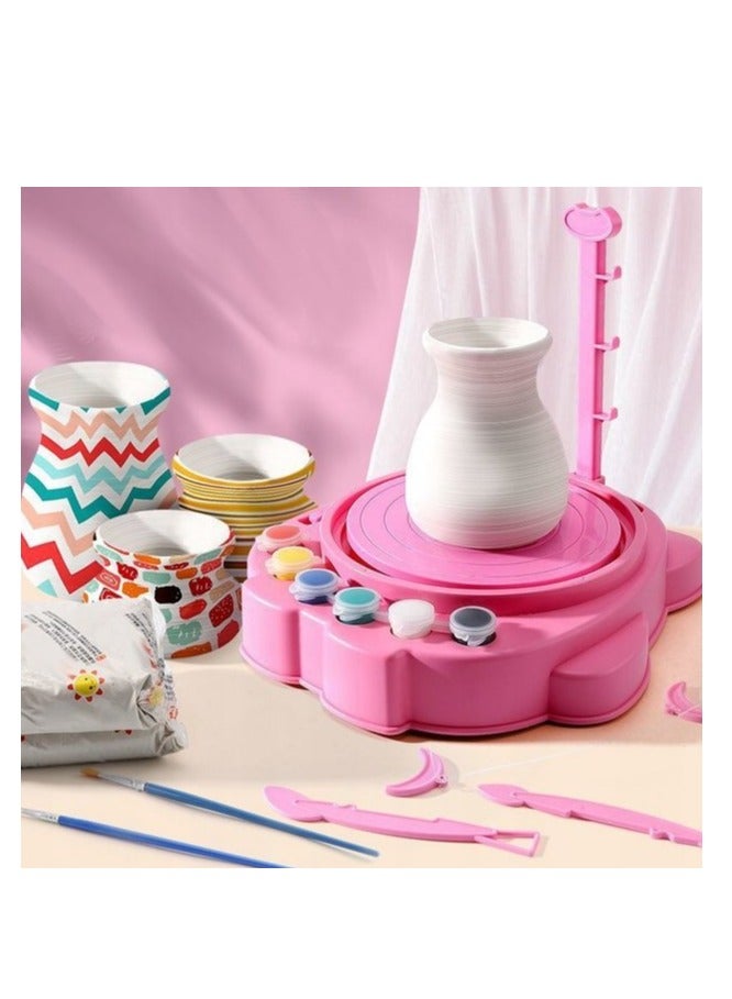 طقم عجلة فخار للأطفال والكبار - Image 2