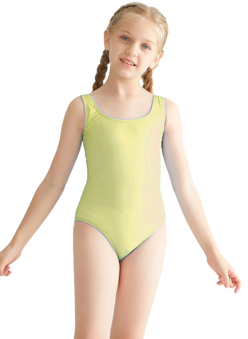 Sharpdo Girls' Summer One Piece Quick-drying Swimsuit - Image 1