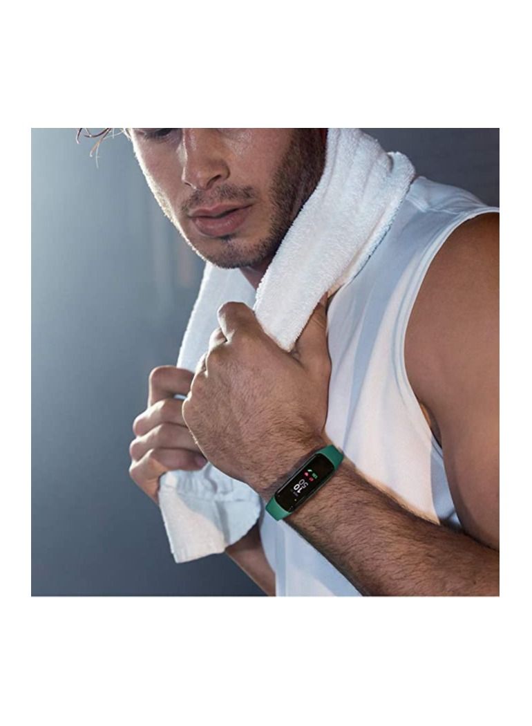 Strap Compatible for Fit 2 for Women Men, Breathable Soft Silicone Sport Wristband Adjustable Replacement Band  - Image 3