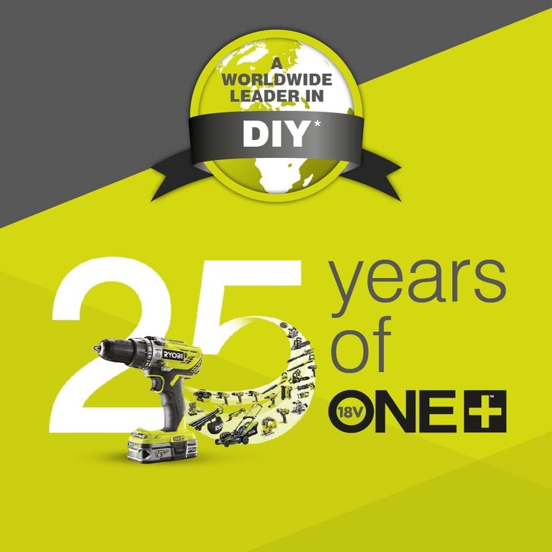 Ryobi R18PI-0 18V ONE+ Cordless High Pressure Inflator (Body Only), Grey - Image 2