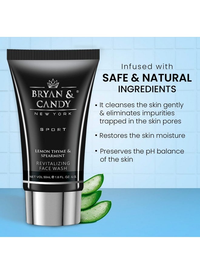 BRYAN & CANDY Complete Face & Body Care Kit | Gift Set For Men | 100% Vegan | Skin-Friendly Ph 5.5 For All Skin Types,Sls & Paraben Free (Small Lemon & Thyme Kit)  - Image 3