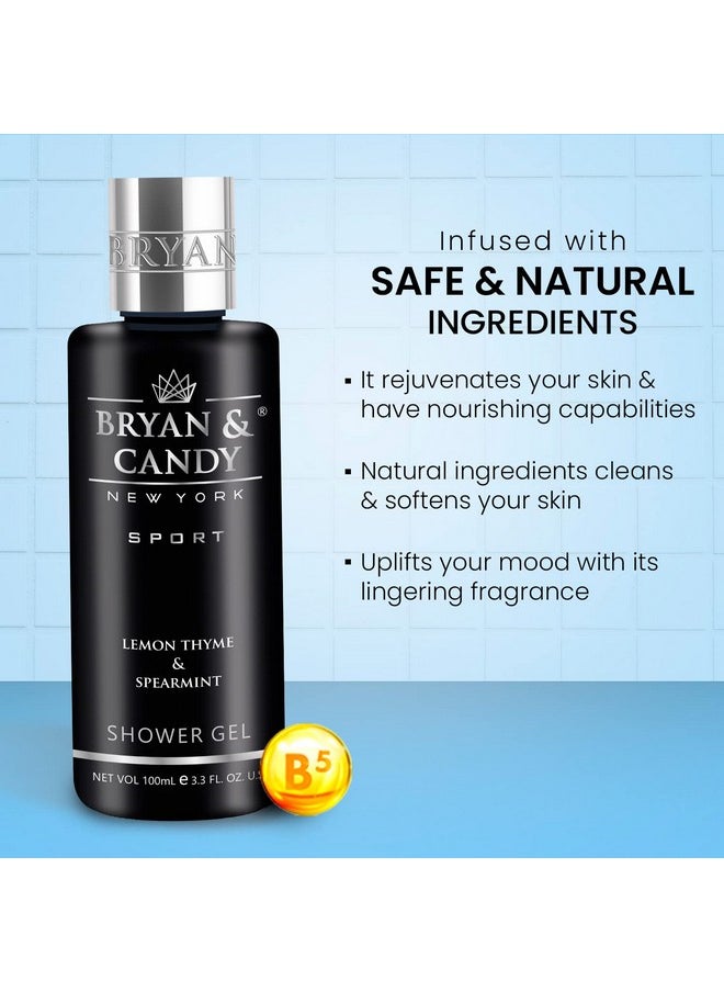 BRYAN & CANDY Complete Face & Body Care Kit | Gift Set For Men | 100% Vegan | Skin-Friendly Ph 5.5 For All Skin Types,Sls & Paraben Free (Small Lemon & Thyme Kit)  - Image 4