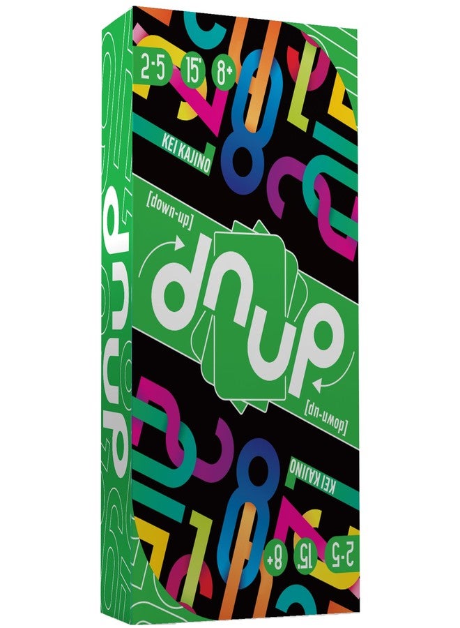 Asmodee dnup Card Game - Fast-Paced Hand Management & Combo Strategy Game, Quick to Learn, Easy to Play, and Full of Twists, Family Fun for Kids & Adults, Ages 8+, 2-5 Players, 15 Minute Playtime - Image 1