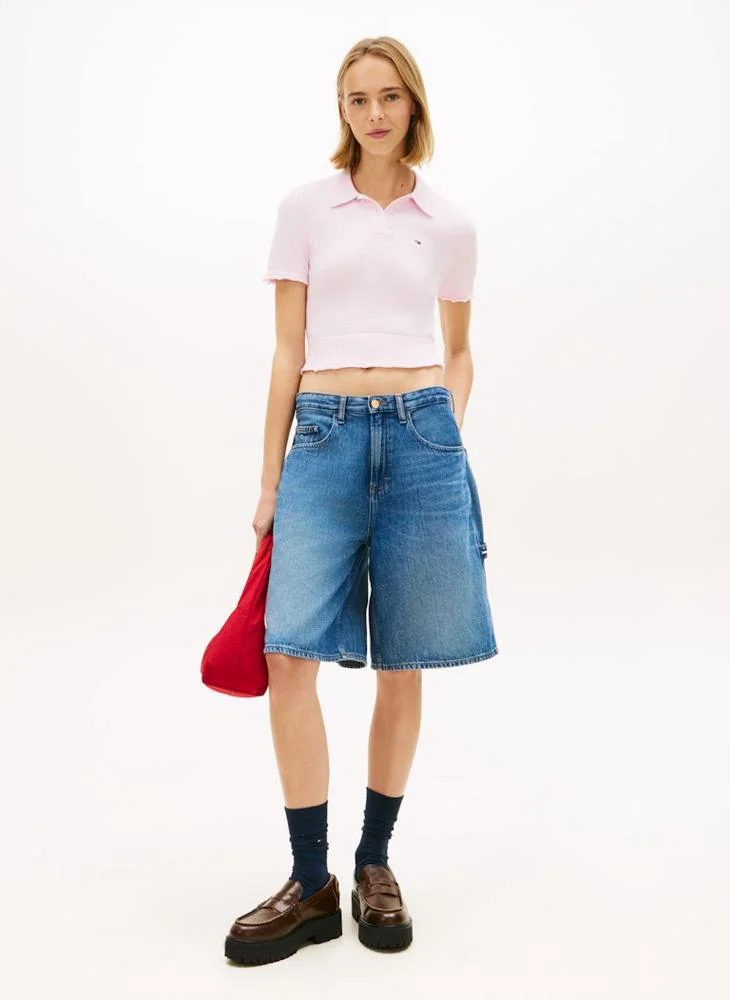 TOMMY JEANS  Lettuce Polo Sweater for Women | Best Price UAE