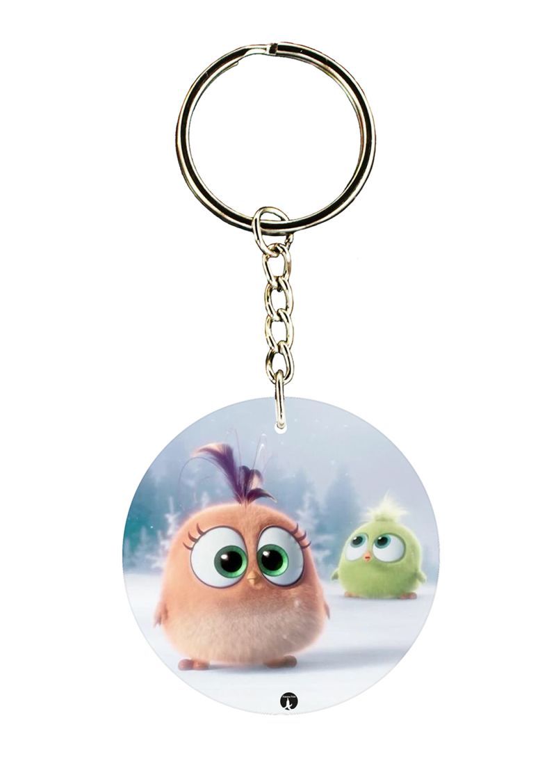 RKN Birds Printed Keychain