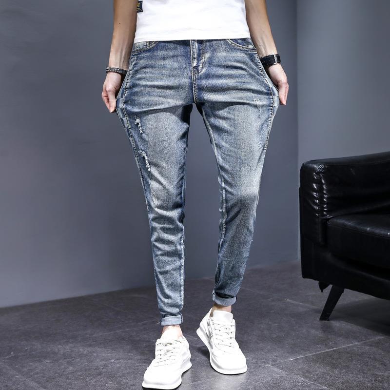 Unisex Classic Denim Jeans Loose Fit Daily Outdoor Wear - Image 3