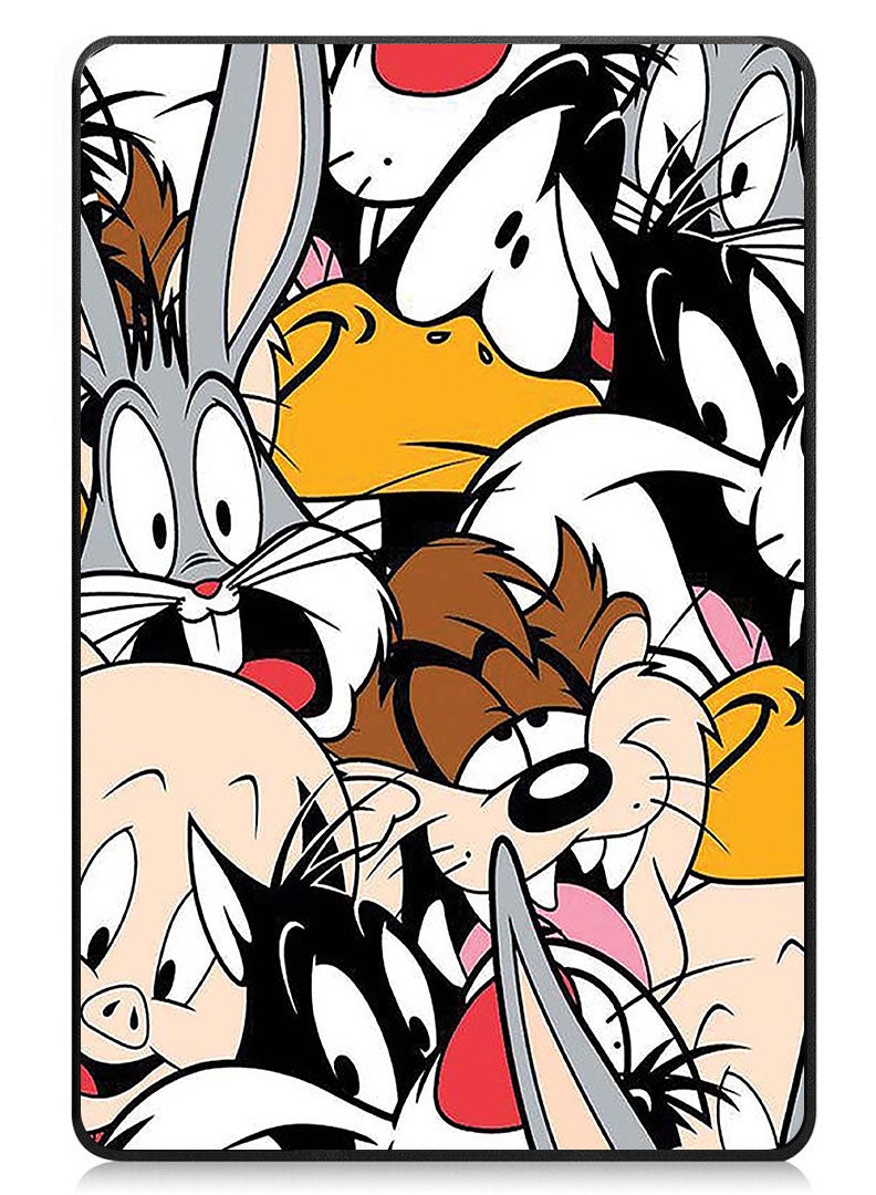 Theodor Protective Flip Case For Samsung Galaxy Tab A9 With Trifold Stand Auto Wake Sleep Shockproof Cover Cartoon character  - Image 1