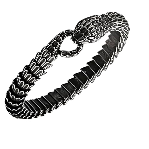 THE MEN THING Premium Men’s Pure Titanium Steel Bracelets Collection – (8 inch) (TALONS - 10mm) - Image 1